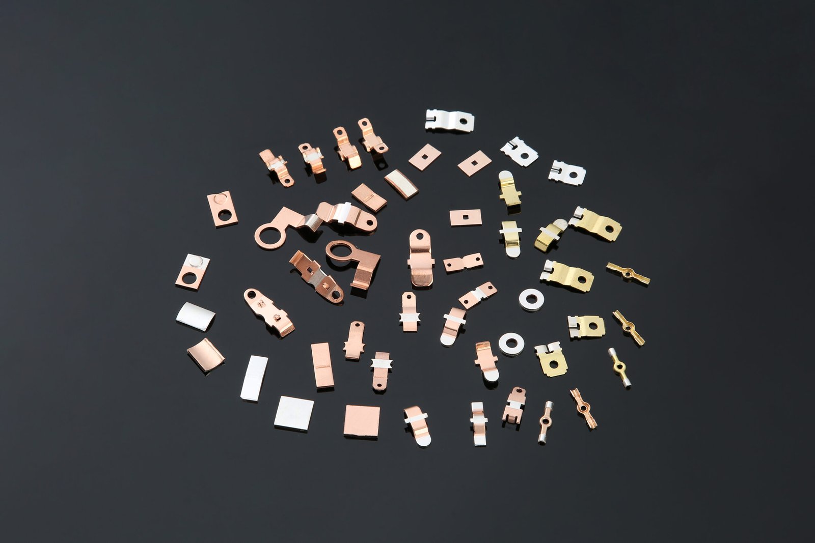 AgCdO15/Cu silver electrical contacts classic design