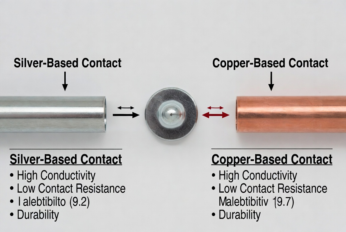 Advantages of bimetal rivets in silver-based electrical contacts 2025