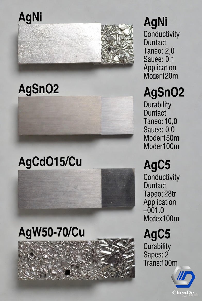AgNi10 AgNi15 bimetal silver contact rivet