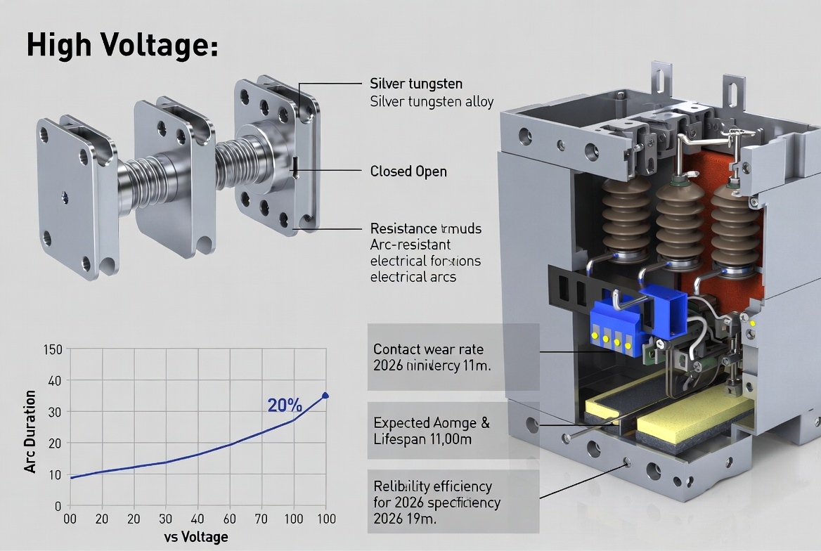 Custom AgSnO2 silver tin oxide contacts design process Chende factory 2026