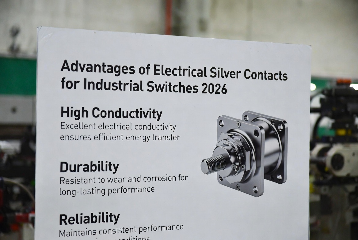 Advantages of electrical silver contacts for industrial switches 2026