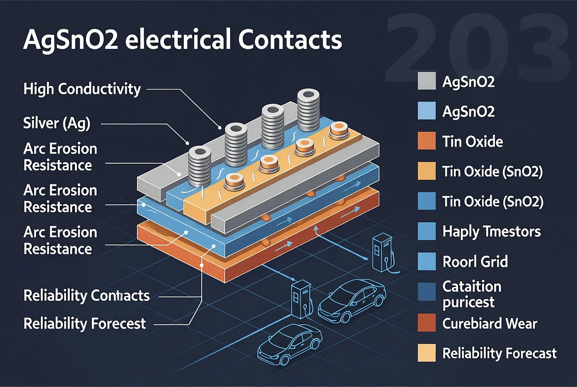 AgSnO2 contacts forecast for EV and smart grid 2026