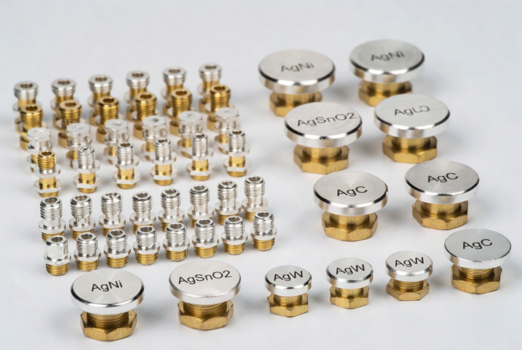 Low MOQ Custom Bimetal Rivets for Relays 2026 – Chende Factory