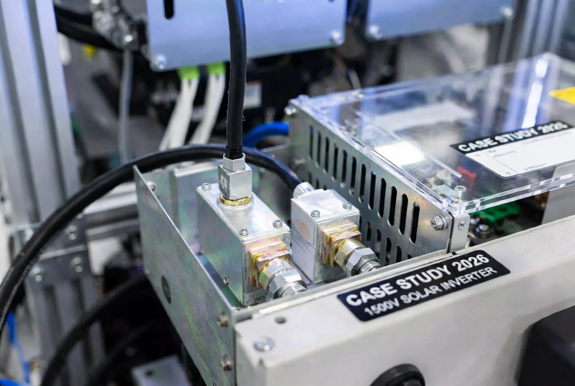 AgSnO2 silver alloy contacts in 1500V solar inverter case study 2026