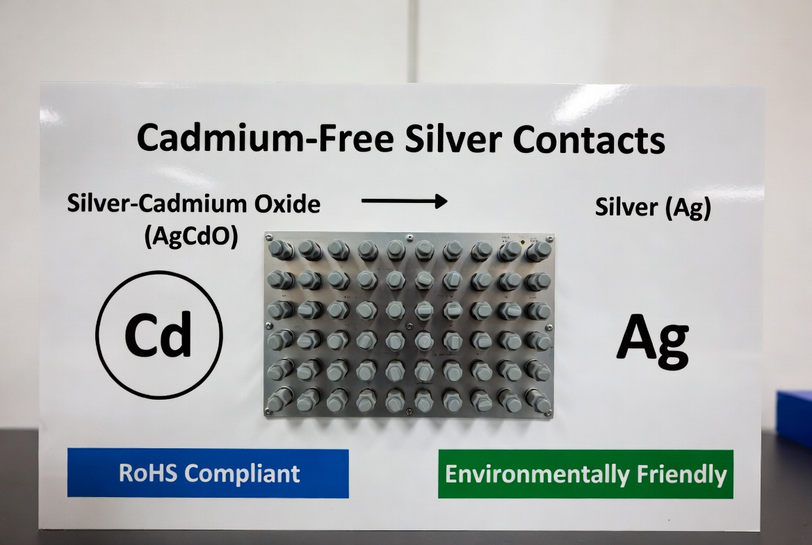 Cadmium-free silver contacts transition from AgCdO 2026