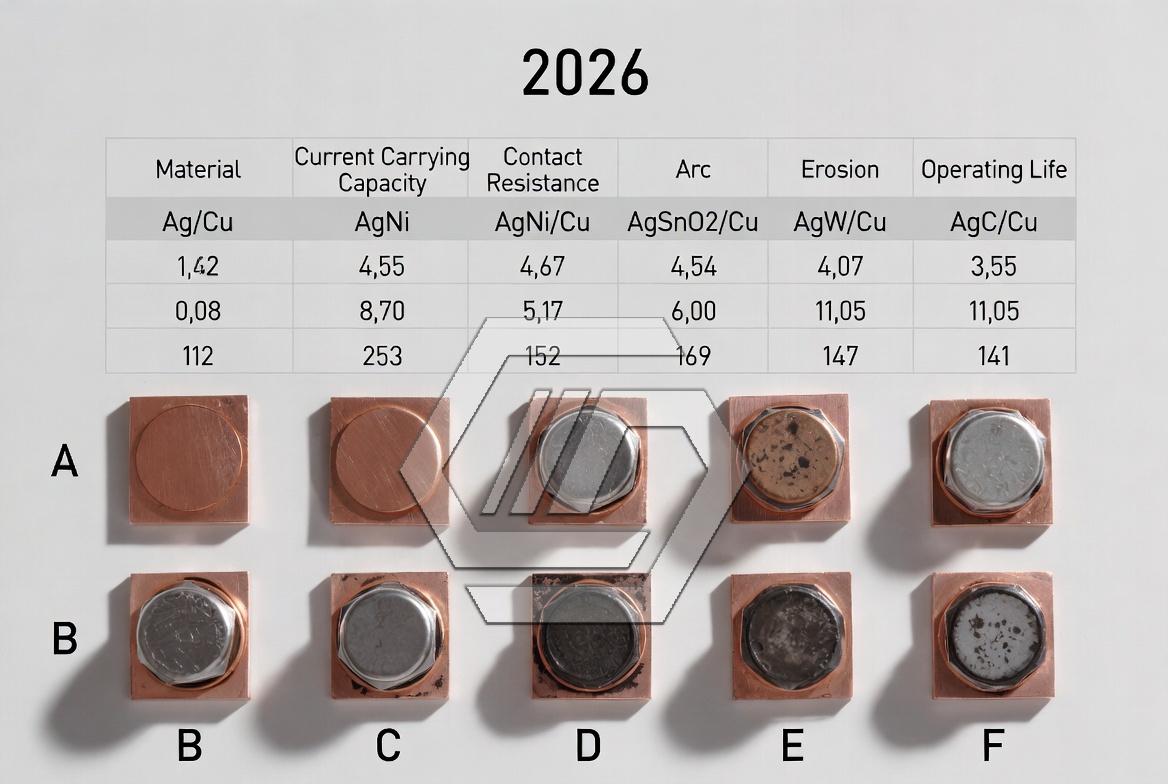 Bimetal rivets materials performance comparison chart 2026